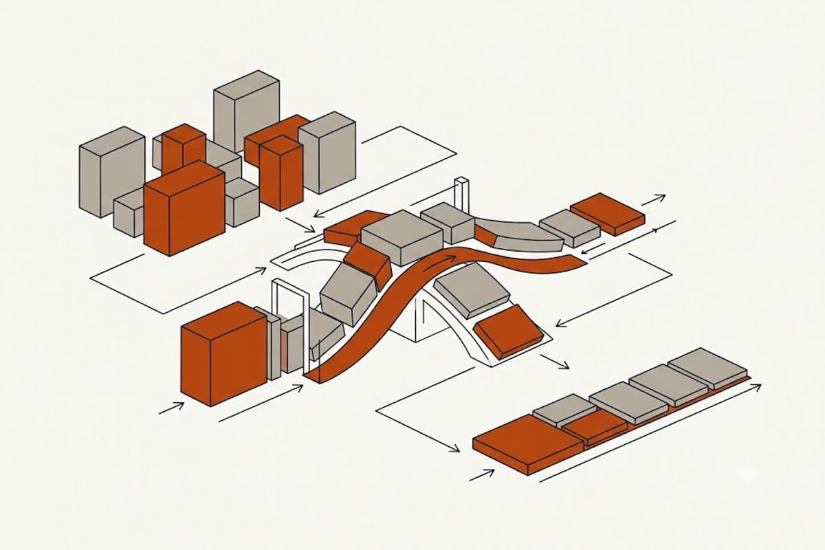 Fixture units converted to flow